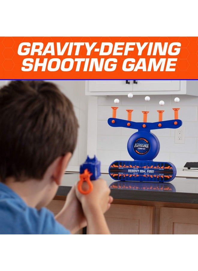 USA Toyz AstroShot Zero GS Shooting Games for Kids - Nerf Compatible Floating Ball Targets for Shooting with Foam Blaster Toy Gun, 10 Floating Ball Targets, 10 Foam Darts, and 5 Flip Shooting Targets