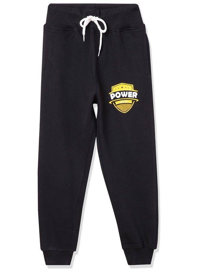 T2F Boy's Regular Track Pants (BYSJOG3P01_Multicolor 2_3-4 Years)