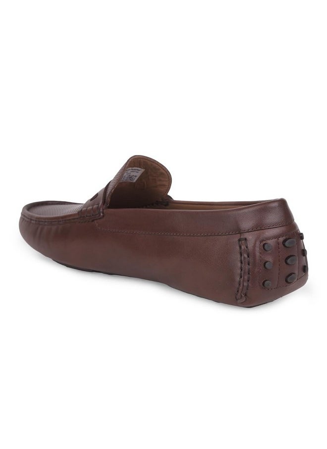 Hush Puppies Wesley Loafer Mens Formal Loafer in Brown
