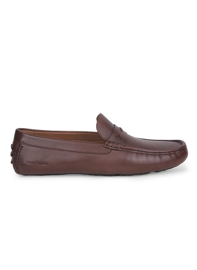 Hush Puppies Wesley Loafer Mens Formal Loafer in Brown