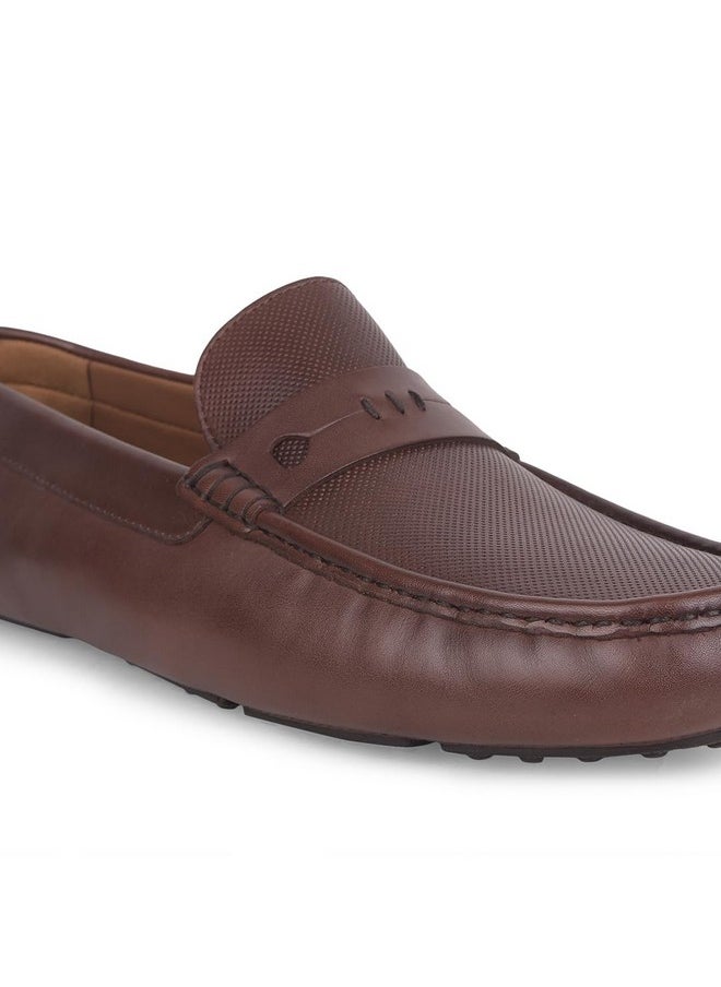 Hush Puppies Wesley Loafer Mens Formal Loafer in Brown