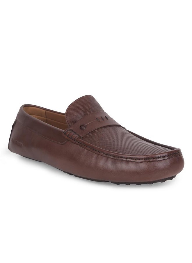 Hush Puppies Wesley Loafer Mens Formal Loafer in Brown