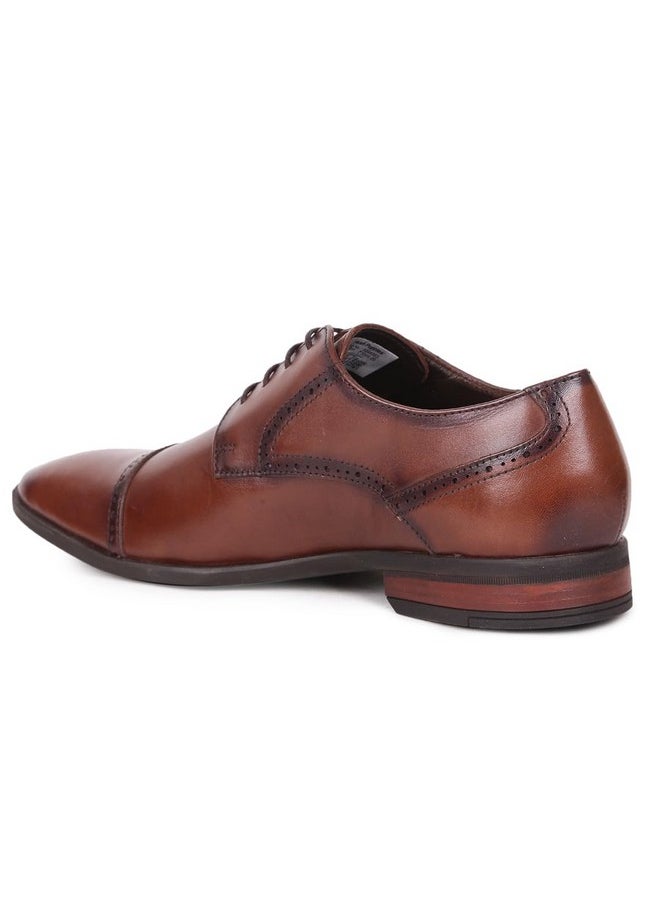 Hush Puppies Men's Newyork - Toecap Formal (8244883_Dark Brown_7 UK)