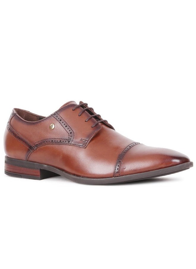 Hush Puppies Men's Newyork - Toecap Formal (8244883_Dark Brown_7 UK)