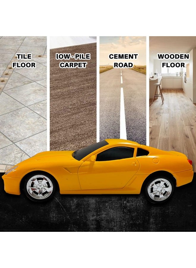 Wembley Kids Car Toy Remote Control Car for Boys RC Racing Car with Forward, Back, Left & Right Function - Yellow
