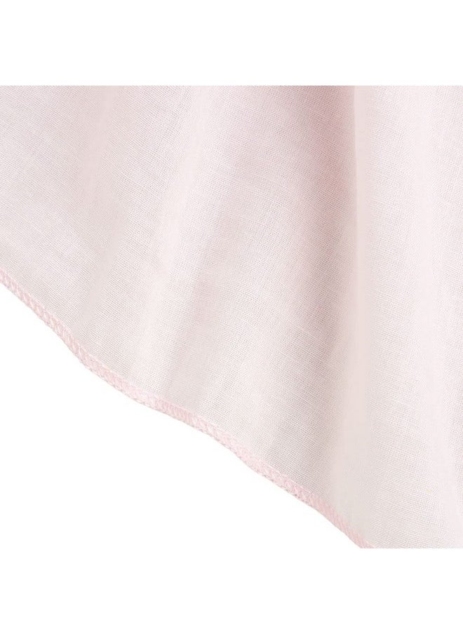 Hopscotch Girls Sleeveless Polka Dot Print Party Dress in Pink Color for Ages 6-7 Years