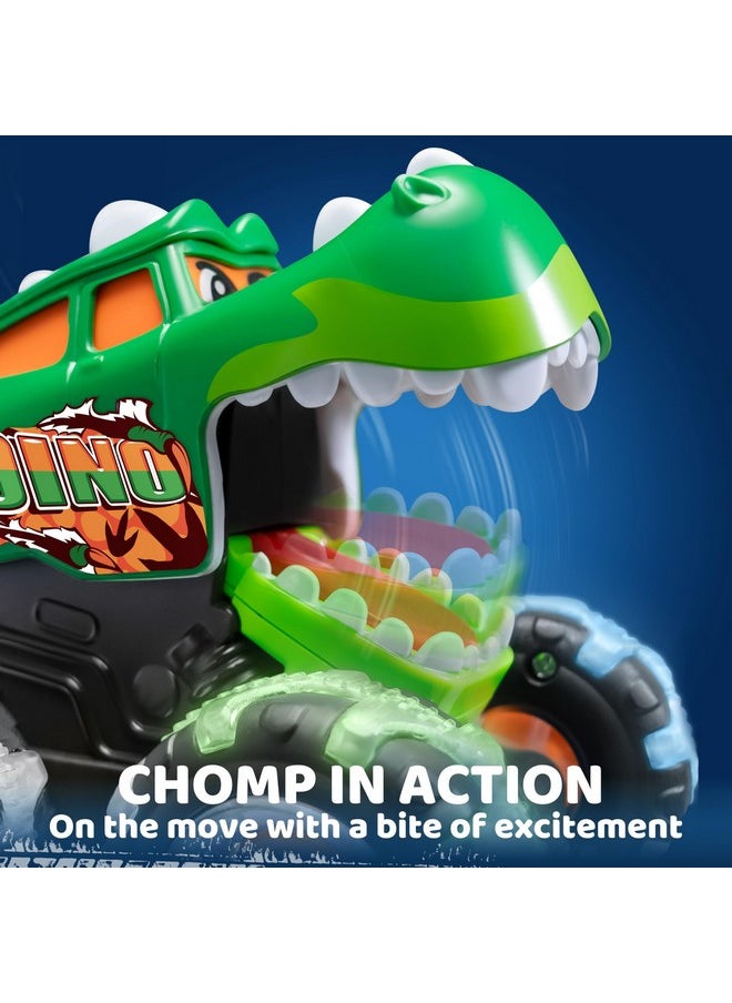 JOYIN 3 Pack Monster Truck Toy - Motion Activated Light-Up Cars for Toddlers - Monster Treads Lightning Wheels - Baby Toy Present - Press & Go Cars for Boys Girls