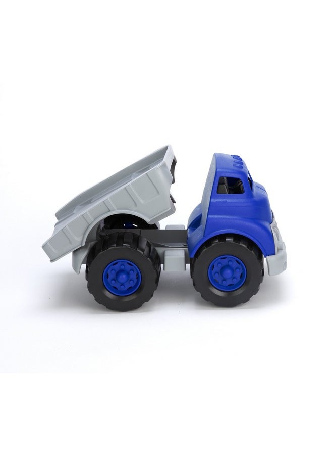 Green Toys Flat Bed Truck Blue/Grey & Race Car Red, 12 months - 6 years