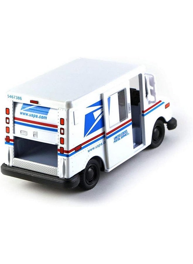 United States Postal Mail Truck USPS 1987 Grumman LLV 1:36 Scale Die Cast Metal 5 Inch Model Toy Truck