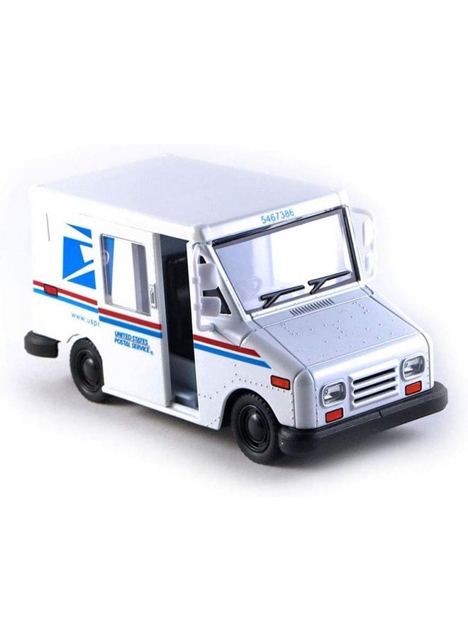United States Postal Mail Truck USPS 1987 Grumman LLV 1:36 Scale Die Cast Metal 5 Inch Model Toy Truck