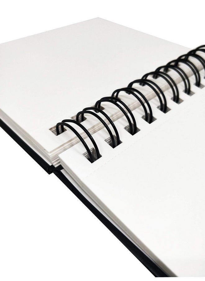 Brustro Artists Sketch Book Wiro Bound A5 Size, Landscape, 116 Pages,160 GSM (Acid Free)