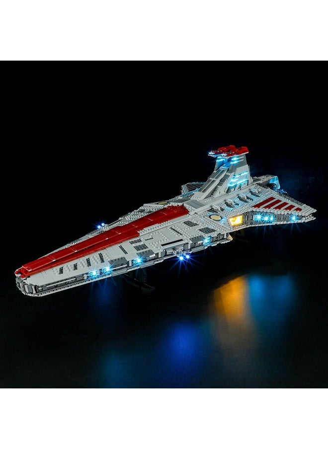 BRIKSMAX Led Lighting Kit for LEGO-75367 Venator-Class Republic Attack Cruiser - Compatible with Lego Star Wars Building Set- Not Include Lego Set