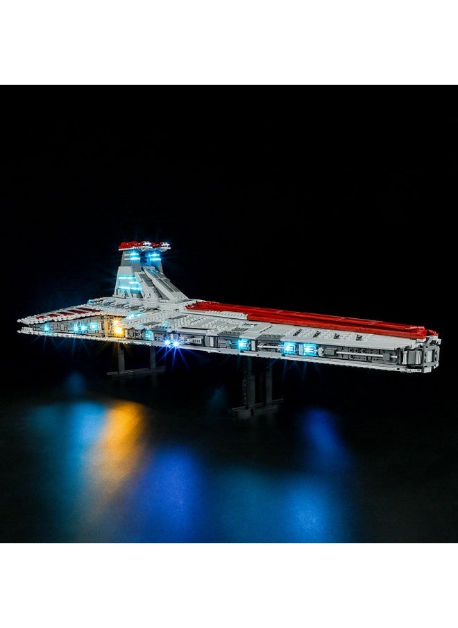BRIKSMAX Led Lighting Kit for LEGO-75367 Venator-Class Republic Attack Cruiser - Compatible with Lego Star Wars Building Set- Not Include Lego Set