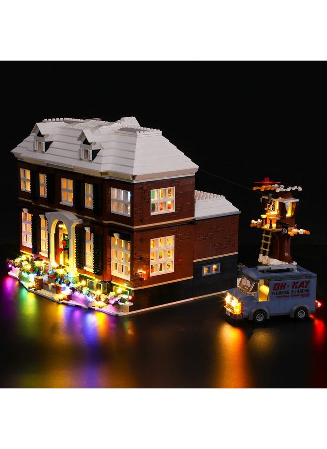 BRIKSMAX Led Lighting Kit for Ideas Home Alone - Compatible with Lego 21330 Building Blocks Model- Not Include The Lego Set