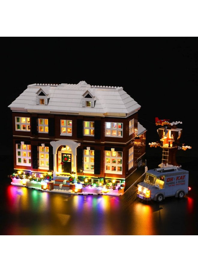 BRIKSMAX Led Lighting Kit for Ideas Home Alone - Compatible with Lego 21330 Building Blocks Model- Not Include The Lego Set