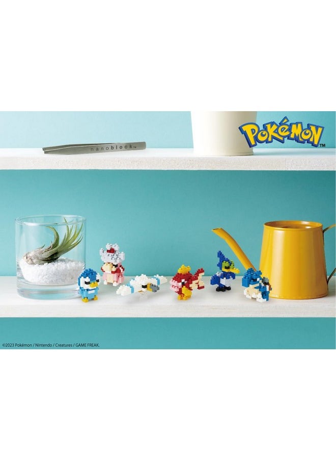 nanoblock - Pokémon - Type Water Set 1 (Blind Box Complete Set), mininano Series Building Kit