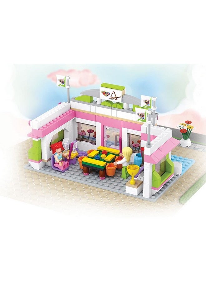 Sluban Play Bricks Girls Dream Snooker Club,Multi Colour, 289 Pcs