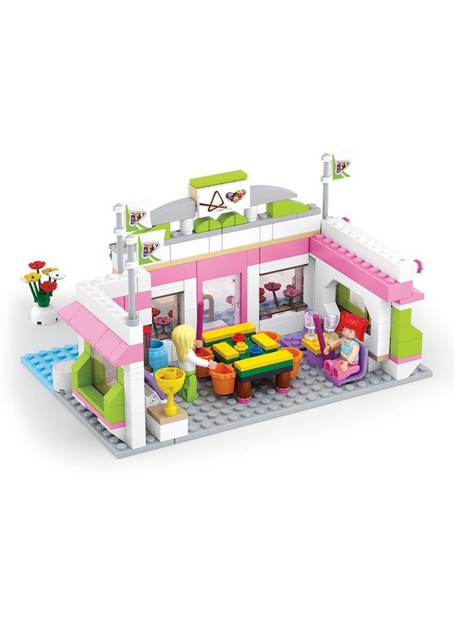 Sluban Play Bricks Girls Dream Snooker Club,Multi Colour, 289 Pcs
