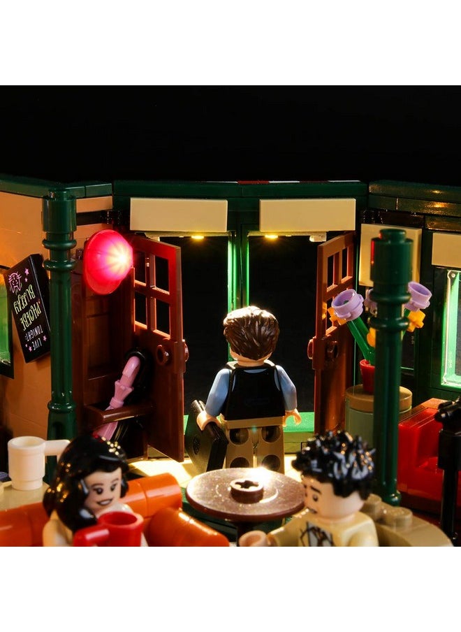 BRIKSMAX Led Lighting Kit for Friends Central Perk - Compatible with Lego 21319 Building Blocks Model- Not Include The Lego Set