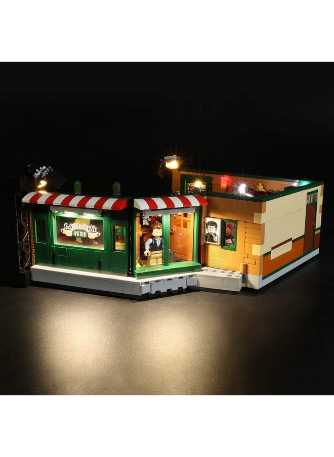 BRIKSMAX Led Lighting Kit for Friends Central Perk - Compatible with Lego 21319 Building Blocks Model- Not Include The Lego Set