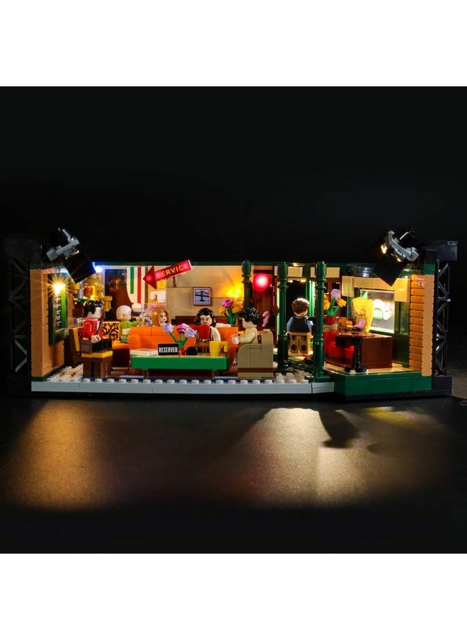 BRIKSMAX Led Lighting Kit for Friends Central Perk - Compatible with Lego 21319 Building Blocks Model- Not Include The Lego Set