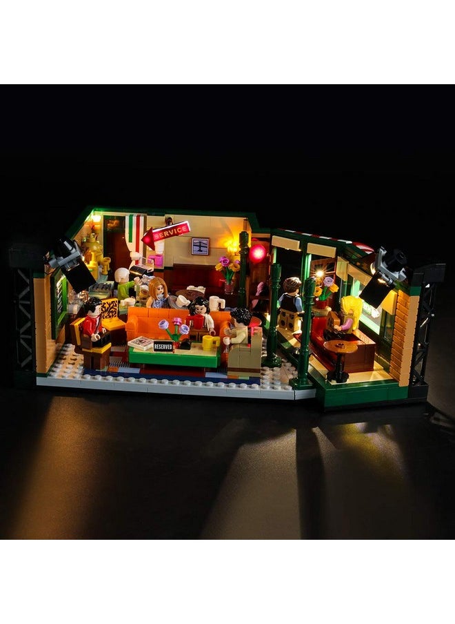 BRIKSMAX Led Lighting Kit for Friends Central Perk - Compatible with Lego 21319 Building Blocks Model- Not Include The Lego Set