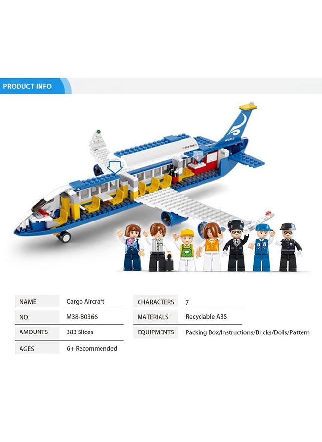 Sluban Aviation Blocks Plane Bricks Toy-Airbus (M38-B0366), 463 pieces