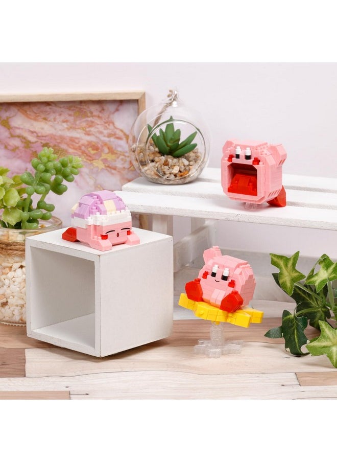 nanoblock - Kirby - Inhaling Kirby, Character Collection Series Building Kit