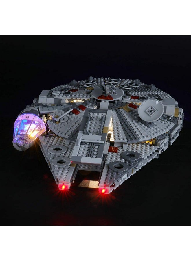 BRIKSMAX Led Lighting Kit for 75257 Millennium Falcon - Not Include The Lego Building Blocks Model Set