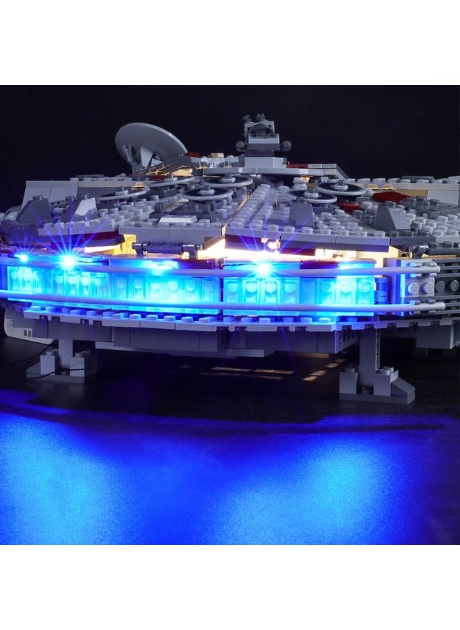 BRIKSMAX Led Lighting Kit for 75257 Millennium Falcon - Not Include The Lego Building Blocks Model Set