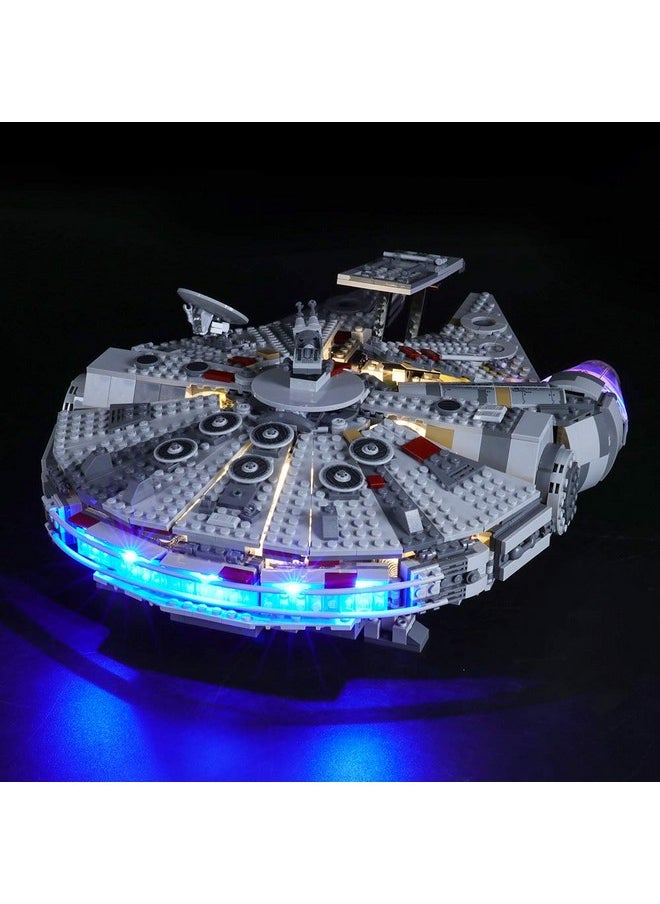 BRIKSMAX Led Lighting Kit for 75257 Millennium Falcon - Not Include The Lego Building Blocks Model Set