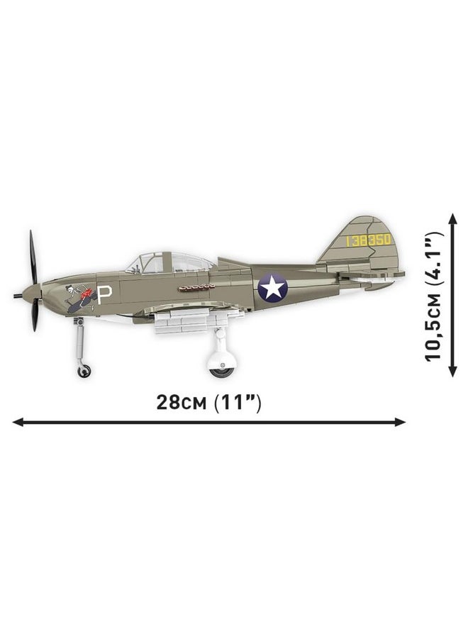 COBI Historical Collection WWII Bell® P-39D AIRACOBRA® Aircraft