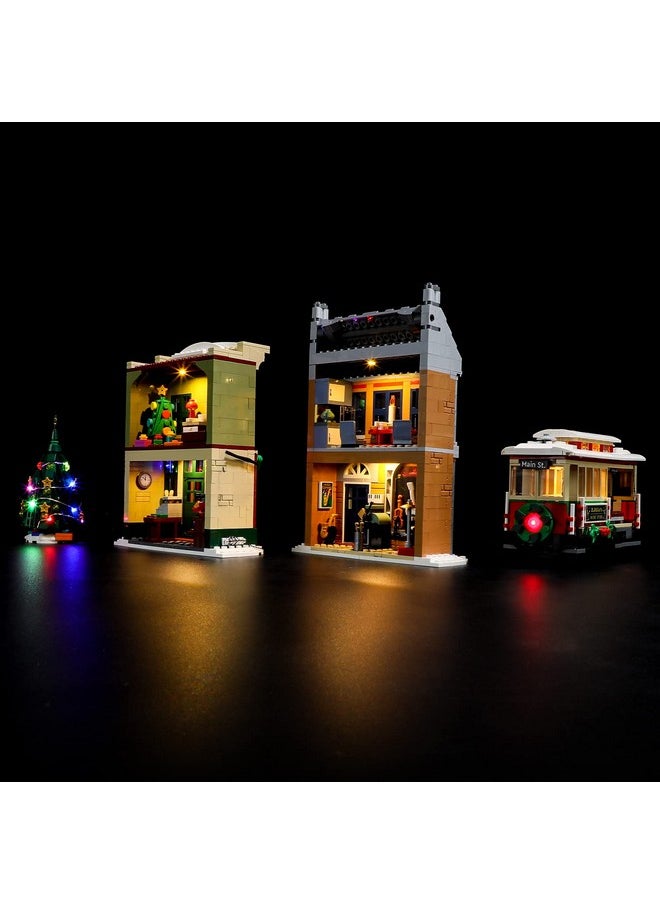 BRIKSMAX Led Lighting Kit for LEGO-10308 Holiday Main Street - Compatible with Lego Icons Building Model- Not Include Lego Set
