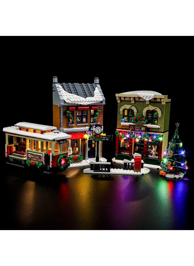 BRIKSMAX Led Lighting Kit for LEGO-10308 Holiday Main Street - Compatible with Lego Icons Building Model- Not Include Lego Set