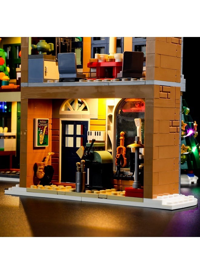 BRIKSMAX Led Lighting Kit for LEGO-10308 Holiday Main Street - Compatible with Lego Icons Building Model- Not Include Lego Set