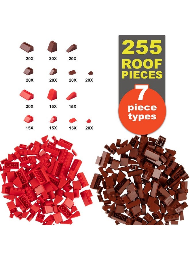 SCS Direct Windows, Doors, and Roof Bricks Set for Modular House Building - Includes Over 500 Pieces of Unique Doors and Windows - Tight Fit with All Major Brands