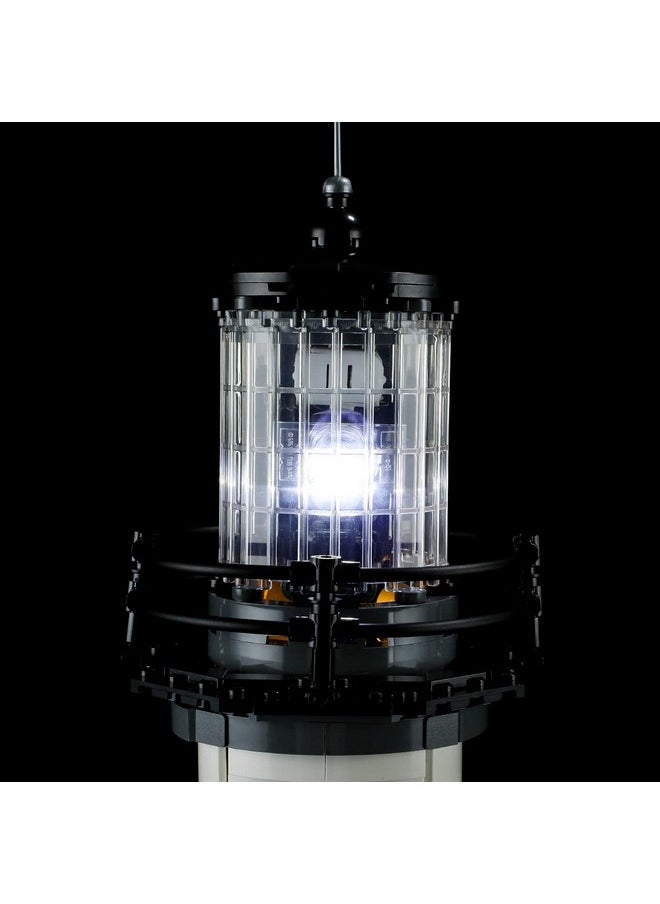 BRIKSMAX Led Lighting Kit for LEGO-21335 Motorized Lighthouse - Compatible with Lego Ideas Building Blocks Model- Not Include The Lego Set