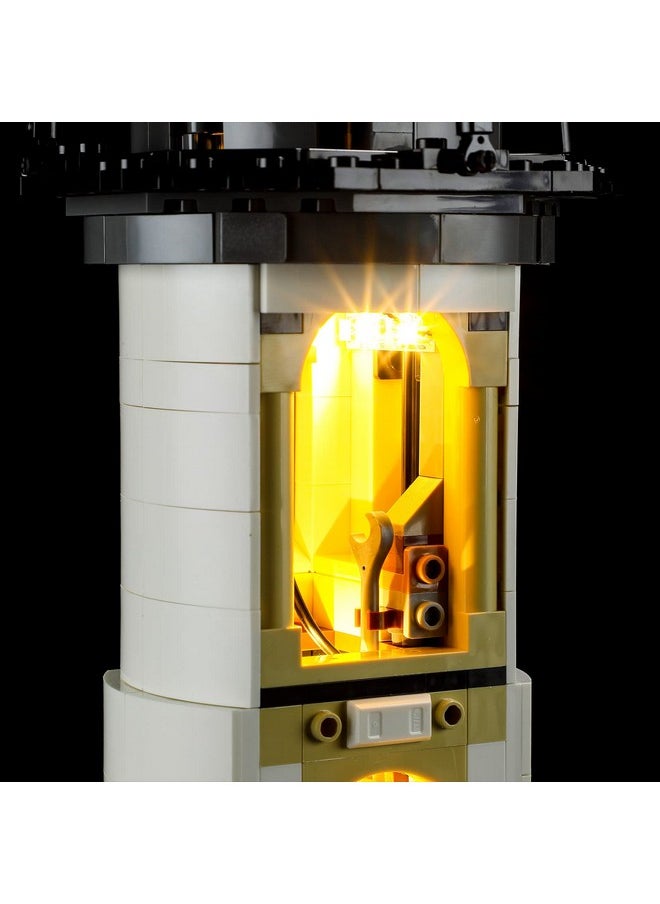 BRIKSMAX Led Lighting Kit for LEGO-21335 Motorized Lighthouse - Compatible with Lego Ideas Building Blocks Model- Not Include The Lego Set
