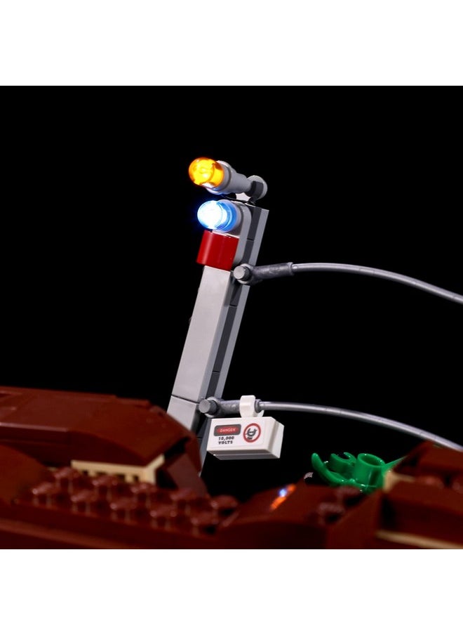 BRIKSMAX Light for Lego T. rex-Breakout 76956 - Led Lighting Kit Compatible with Lego 76956 - Not Include The Lego Set