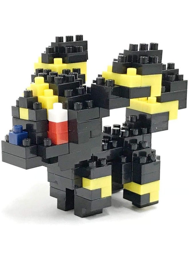 Nanoblocks - 2 Set Bundle - Espeon and Umbreon (Eifie and Blacky in Japan) - Adjustable Pokemon Characters (Japan Import)