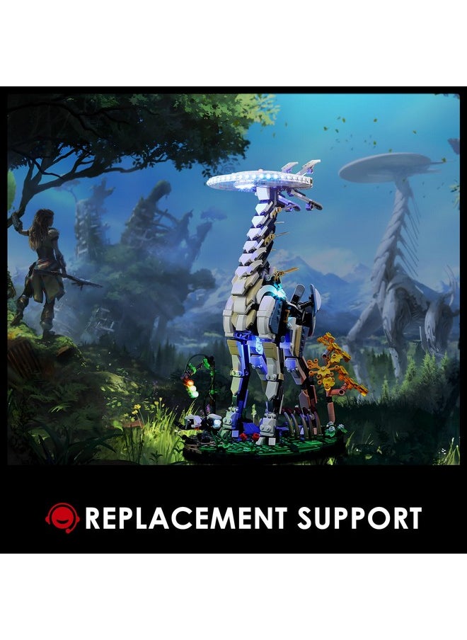 BRIKSMAX Led Lighting Kit Compatible with LEGO-76989 Horizon Forbidden West:Tallneck - Building Blocks Model- Not Include The Lego Set
