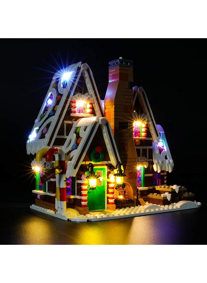 Briksmax Led Lighting Kit for Creator Gingerbread House - Compatible with Lego 10267 Building Blocks Model- Not Include The Lego Set