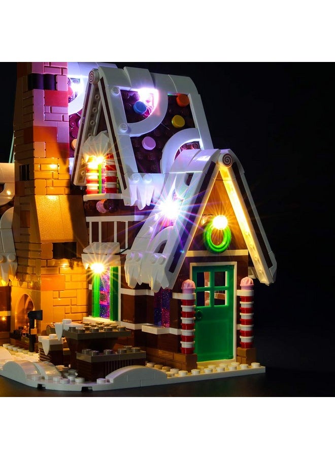 Briksmax Led Lighting Kit for Creator Gingerbread House - Compatible with Lego 10267 Building Blocks Model- Not Include The Lego Set