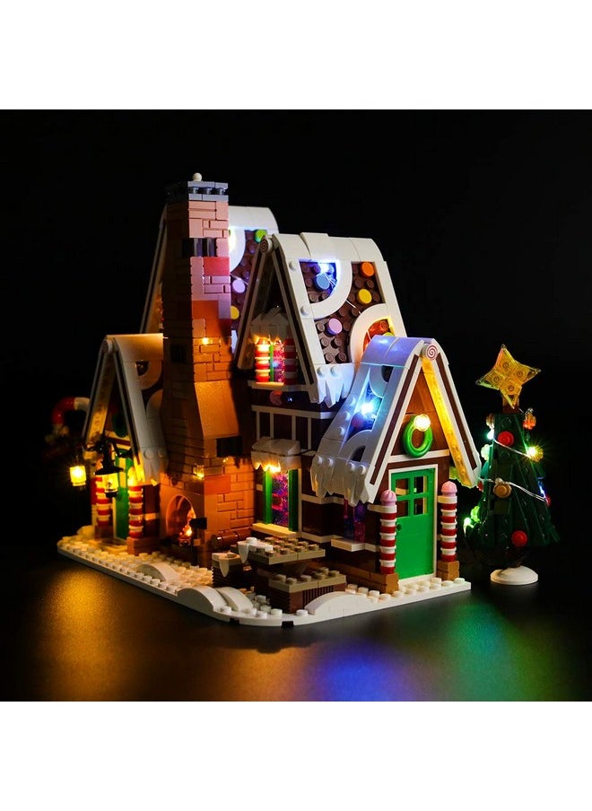 Briksmax Led Lighting Kit for Creator Gingerbread House - Compatible with Lego 10267 Building Blocks Model- Not Include The Lego Set