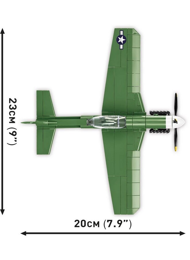 COBI Historical Collection North American P-51D Mustang Aircraft