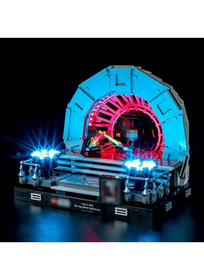 BRIKSMAX Led Lighting Kit for LEGO-75352 Emperor's Throne Room Diorama - Compatible with Lego Star Wars Building Blocks Model- Not Include Lego Set