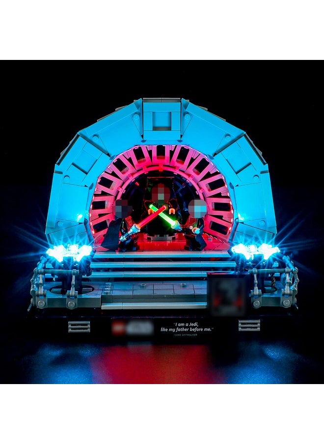 BRIKSMAX Led Lighting Kit for LEGO-75352 Emperor's Throne Room Diorama - Compatible with Lego Star Wars Building Blocks Model- Not Include Lego Set