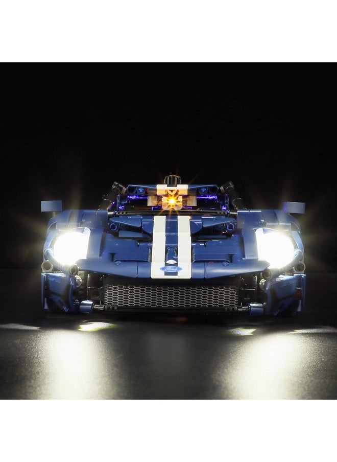 BRIKSMAX Led Lighting Kit for LEGO-42154 2022 Ford GT - Compatible with Lego Technic Building Blocks Model- Not Include Lego Set
