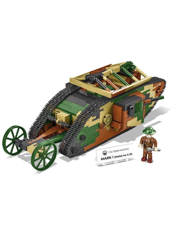 COBI Historical Collection Great War The Tank Museum Mark I (Male) No. C.19.