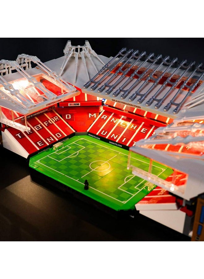BRIKSMAX Led Lighting Kit for Old Trafford Compatible with Lego 10272 Building Blocks Model- Not Include The Lego Set